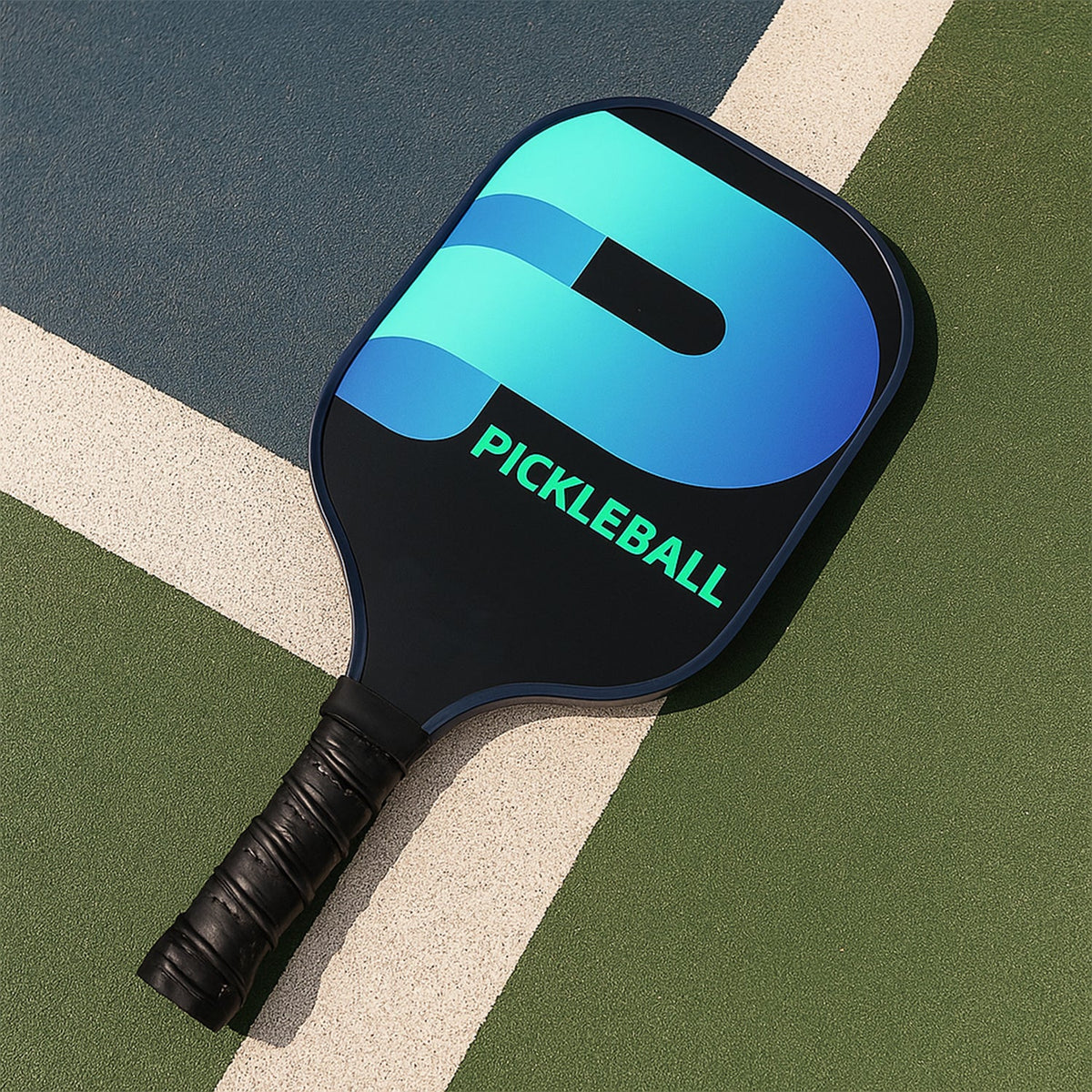 Fiberglass Pickleball Paddle – Cushioned Grip – view 8