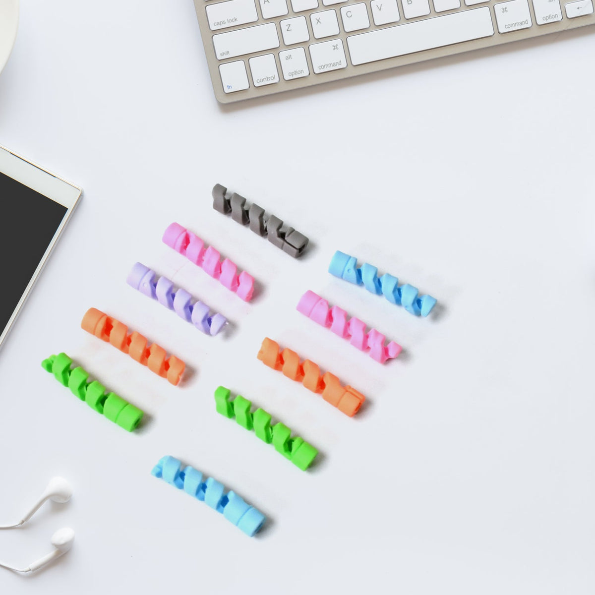 Cable Protector – 10-Pack Flexible Silicone for Chargers