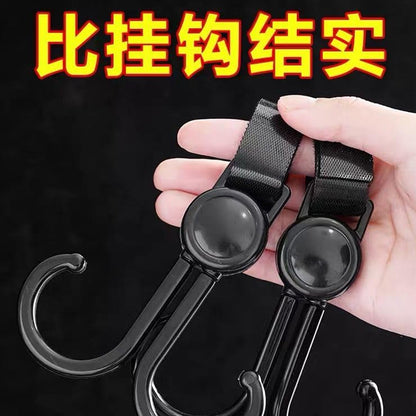 Stroller Hook – 360° Rotating Multi-Purpose Bag Hanger – close-up