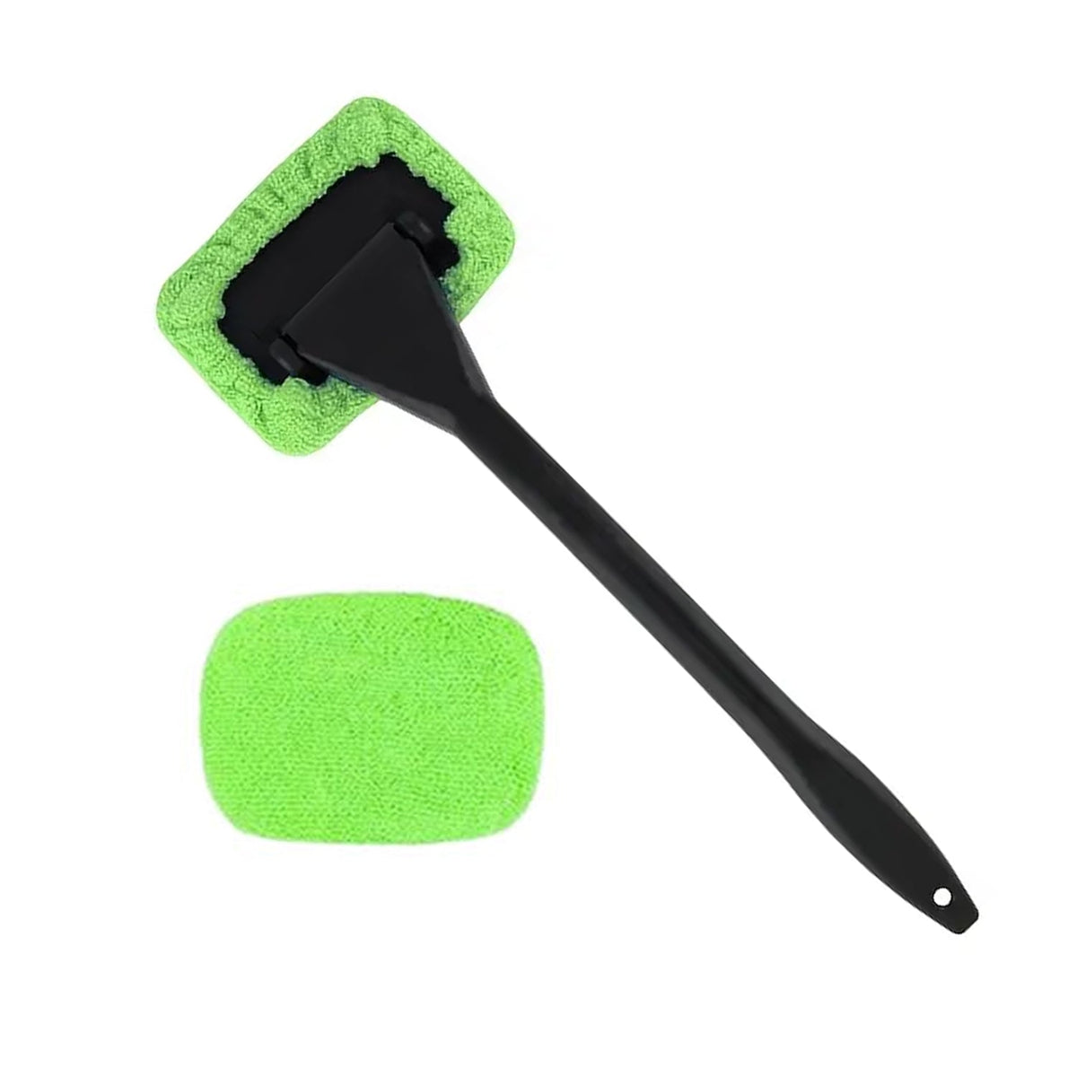 Car Glass Cleaner Wiper with Extra Microfiber Cloth – – alternate view