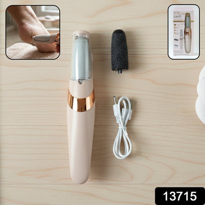 Electronic Pedicure Tool – Rechargeable & Cordless – side view