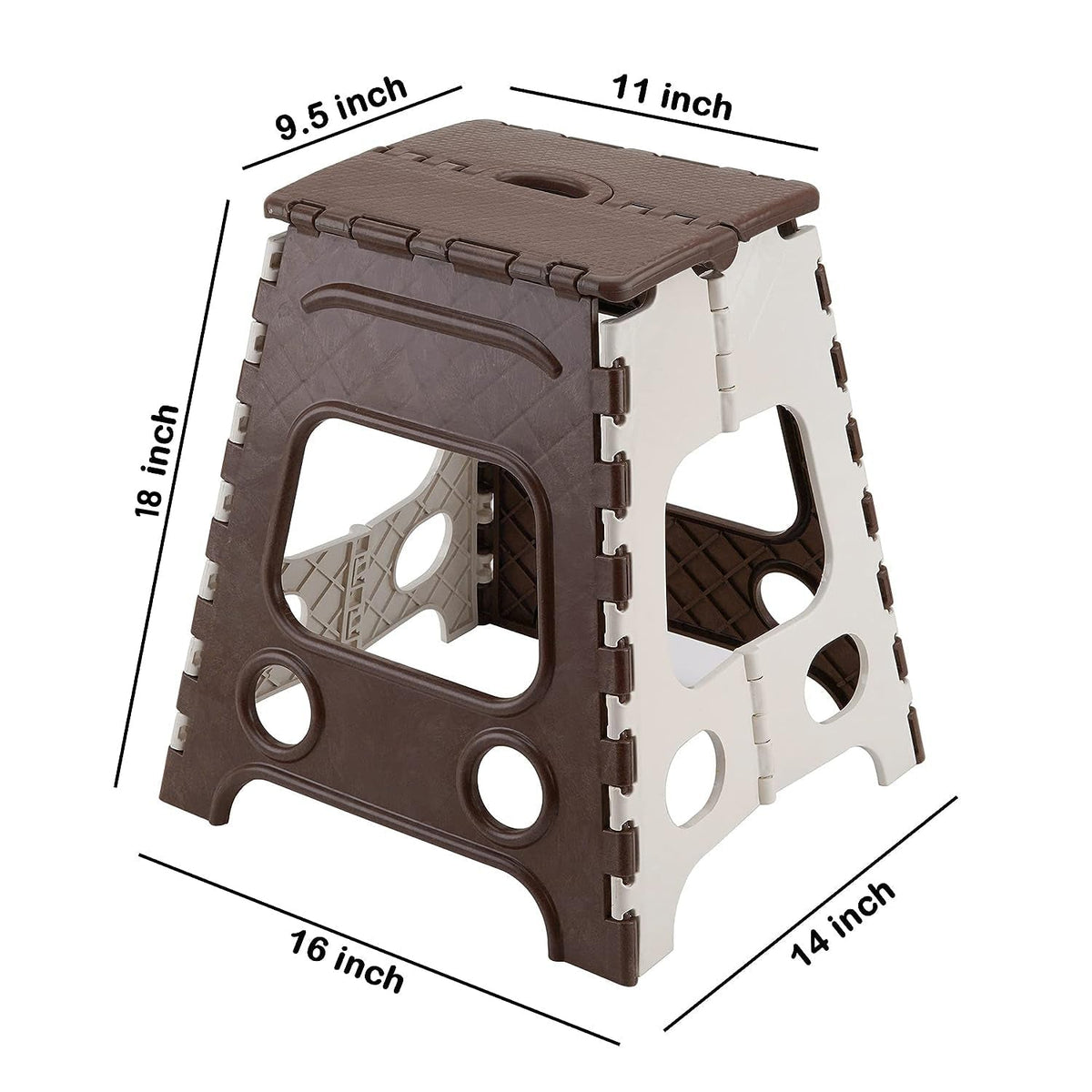 18 inch Folding Stool – Non-Slip, Portable & Sturdy – view 6