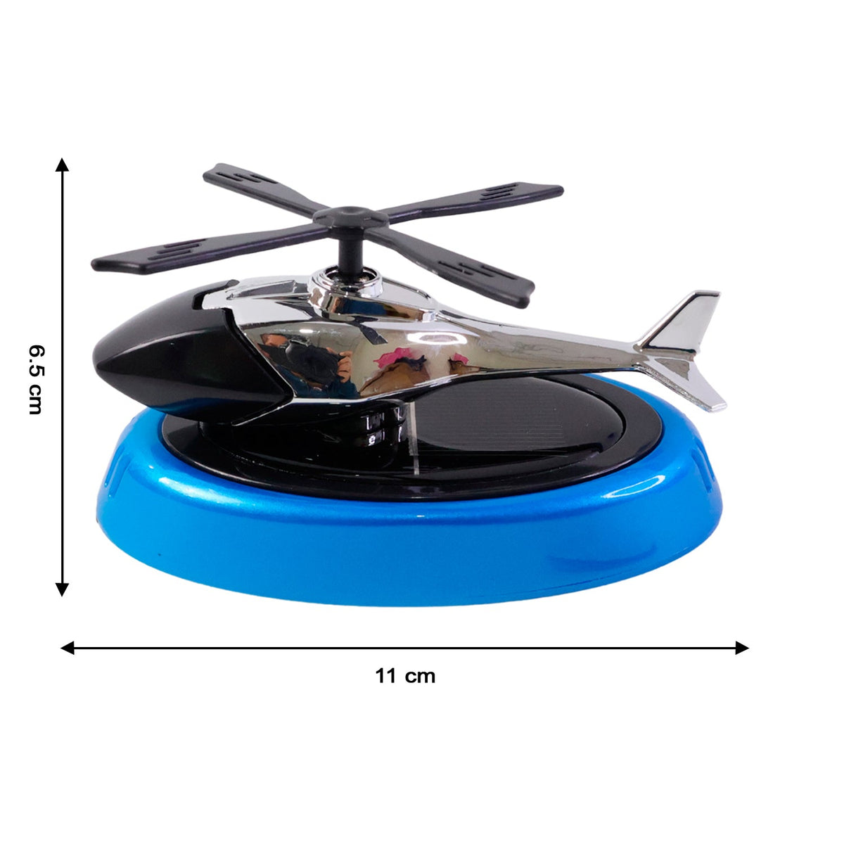 Helicopter Car Air Freshener – Stylish Rotating Dashboard – view 6