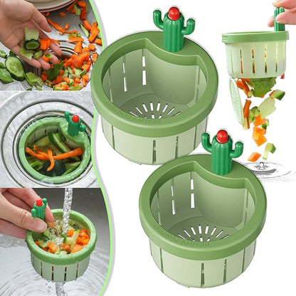 Kitchen Sink Drain Strainer – Automatic Waste Filter – close-up