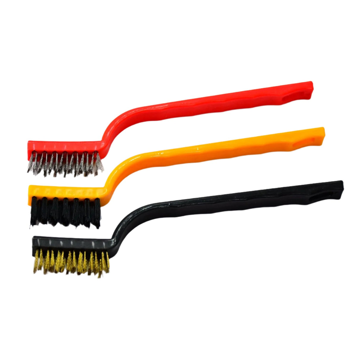Mini Wire Brush set – Multi-Material Cleaning – side view