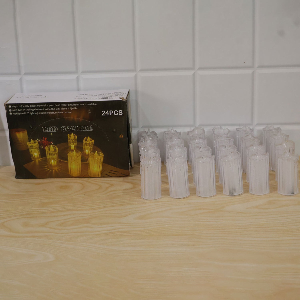 Flameless LED Candles – Decorative Tea Lights – view 10