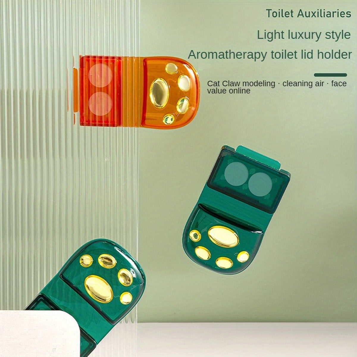 Hygienic Toilet Lid Lifter – Fragrance, Self-Adhesive – view 6