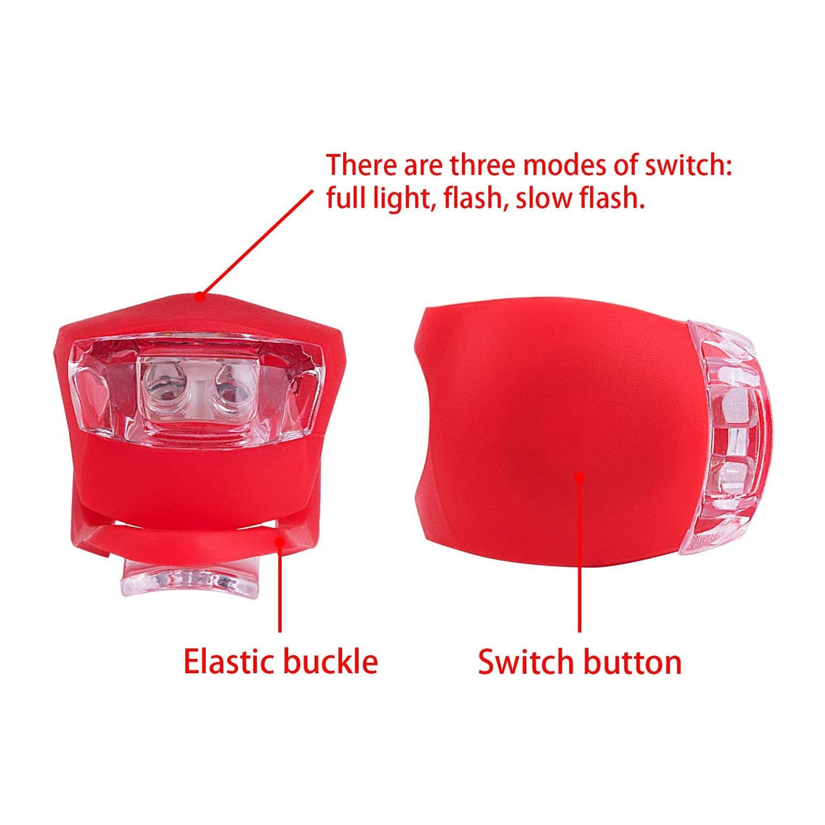 Bike Light set – Waterproof LED Cycle Lights – view 7