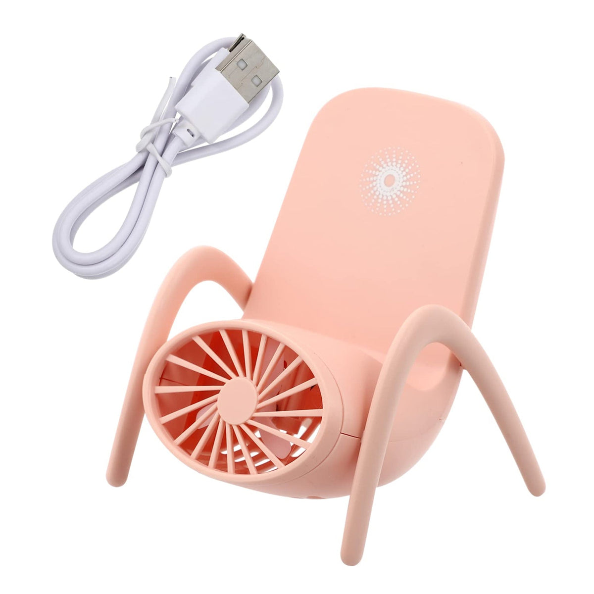 Portable Phone Holder Fan – Handheld & Multi-Function – detail view
