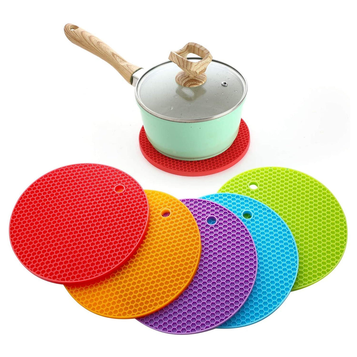 Silicone Trivet – Heat-Resistant Hot Pad (13 Cm) – view 7