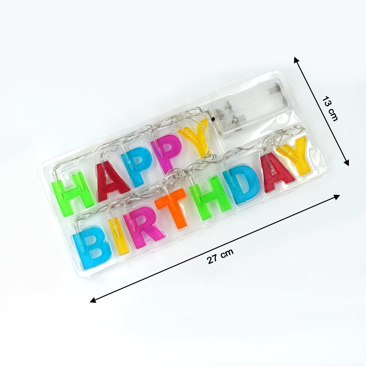 Happy Birthday LED String Lights – Battery Operated – view 7