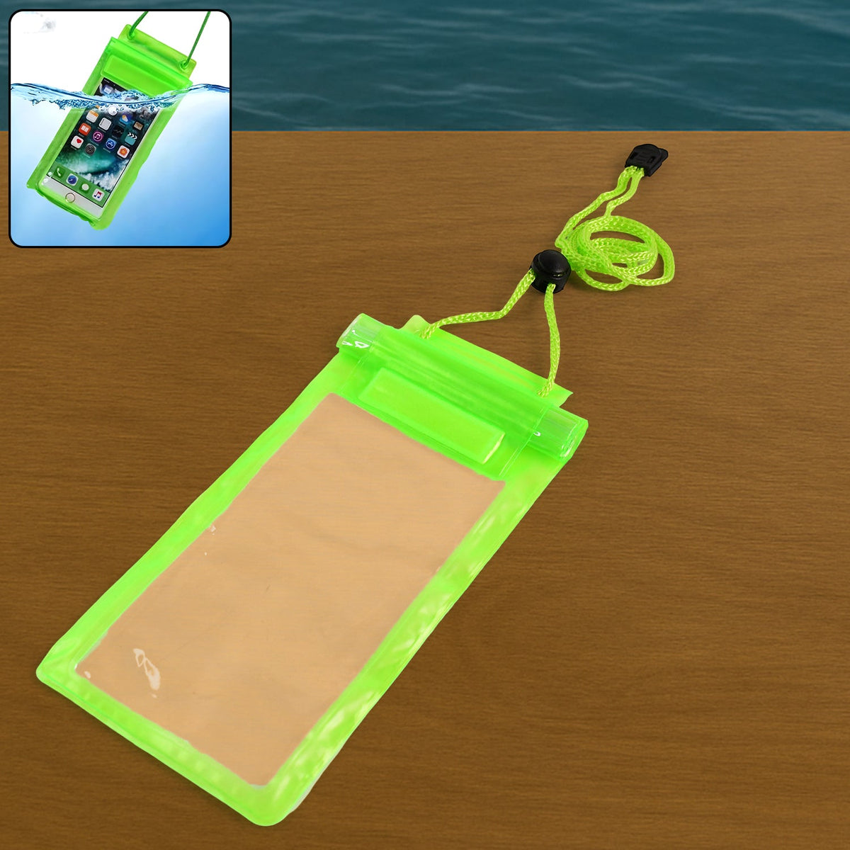 Waterproof Mobile Pouch Universal Phone Cover 6.2 inch – close-up