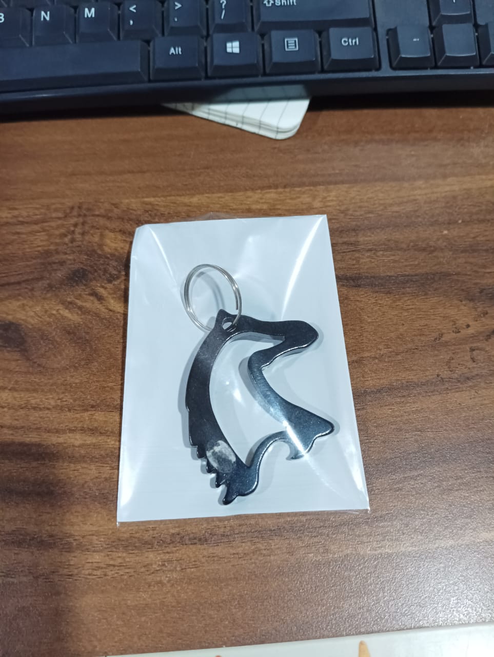 Horse Face Keychain – Durable Metal Equestrian Accessory – view 7