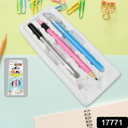 Auto-Feeding Mechanical Pencil – No Clicks, No Breaks – side view