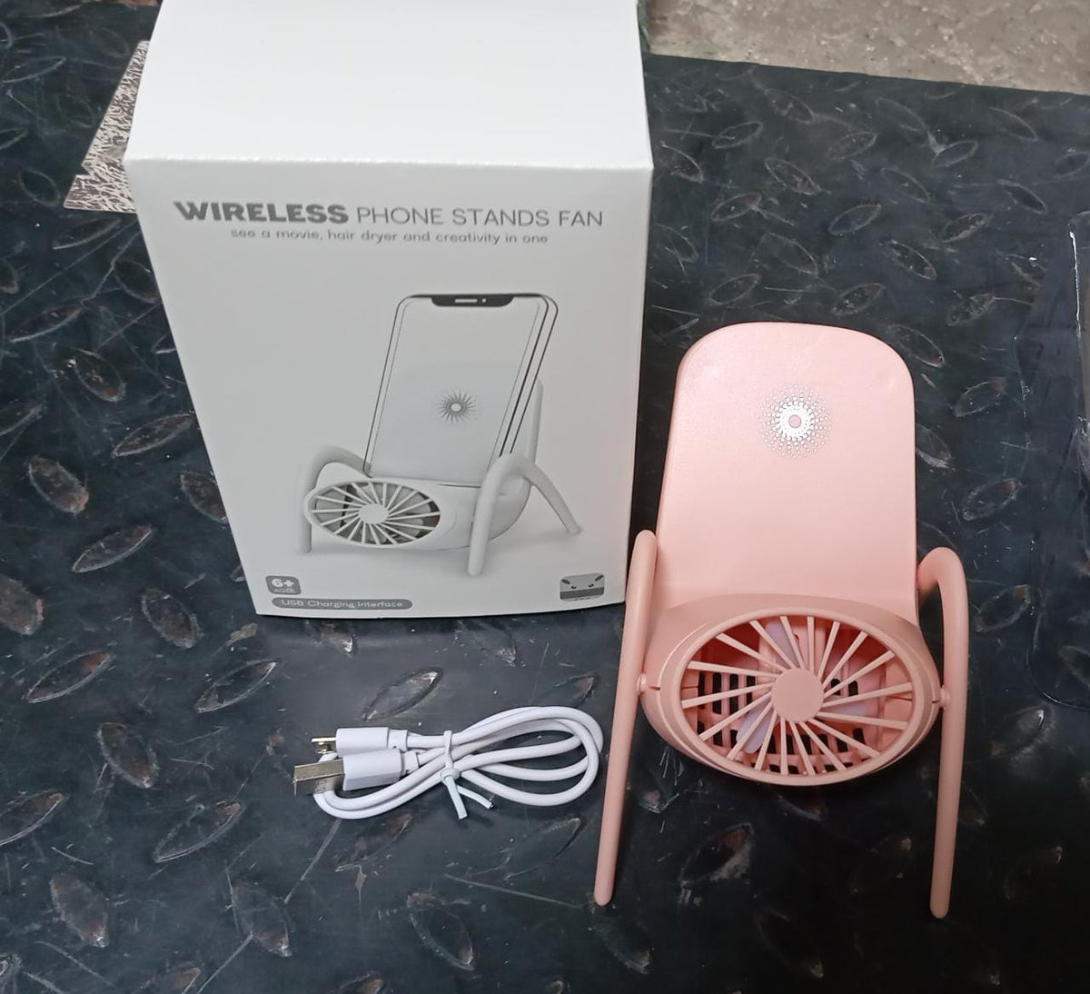Portable Phone Holder Fan – Handheld & Multi-Function – view 11