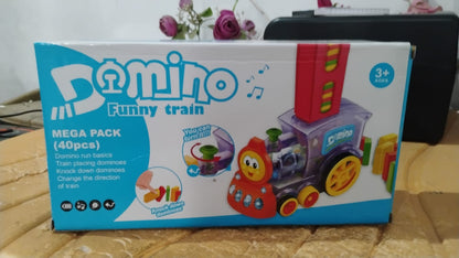 Domino Train set – 40-Piece Automatic Block Laying Toy – view 7