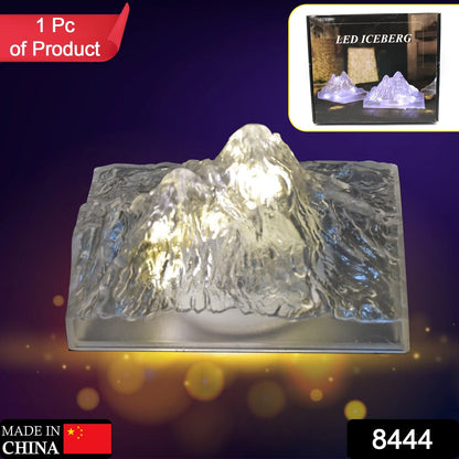 Iceberg Night Light – Flameless LED Decor for Home – side view