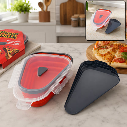 Pizza Storage Container – Expandable Silicone Box