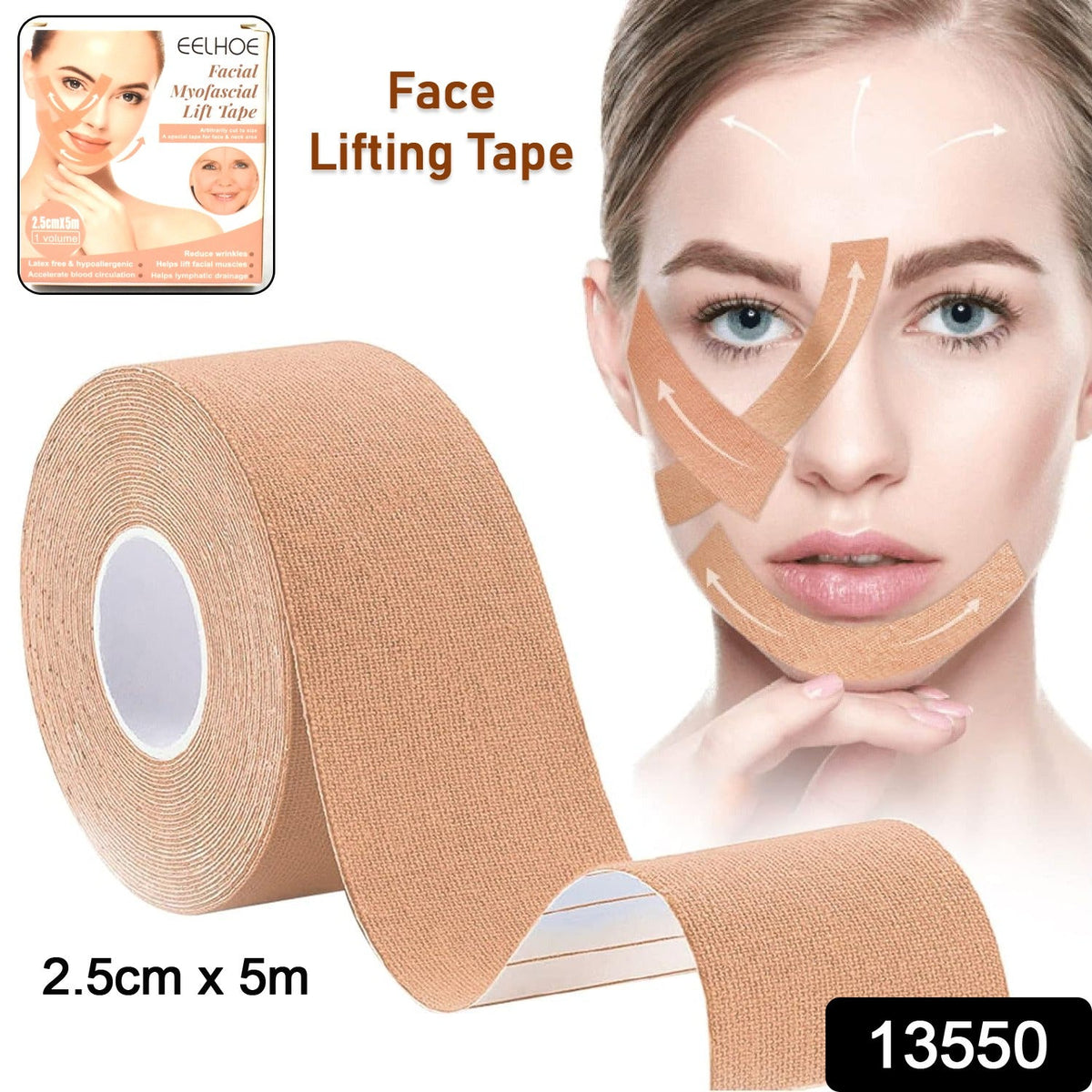 Face Lifting Tape – Skin Firming & Wrinkle Reduction – side view