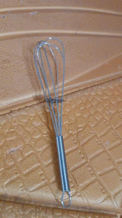 Kitchen Whisk – 16cm Stainless Steel Non-Scratch Hand Tool – view 8