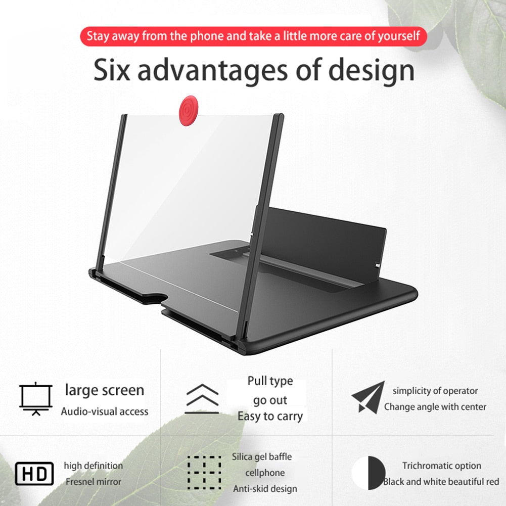 Mobile Phone Screen Magnifier – Eye Protection Amplifier – detail view