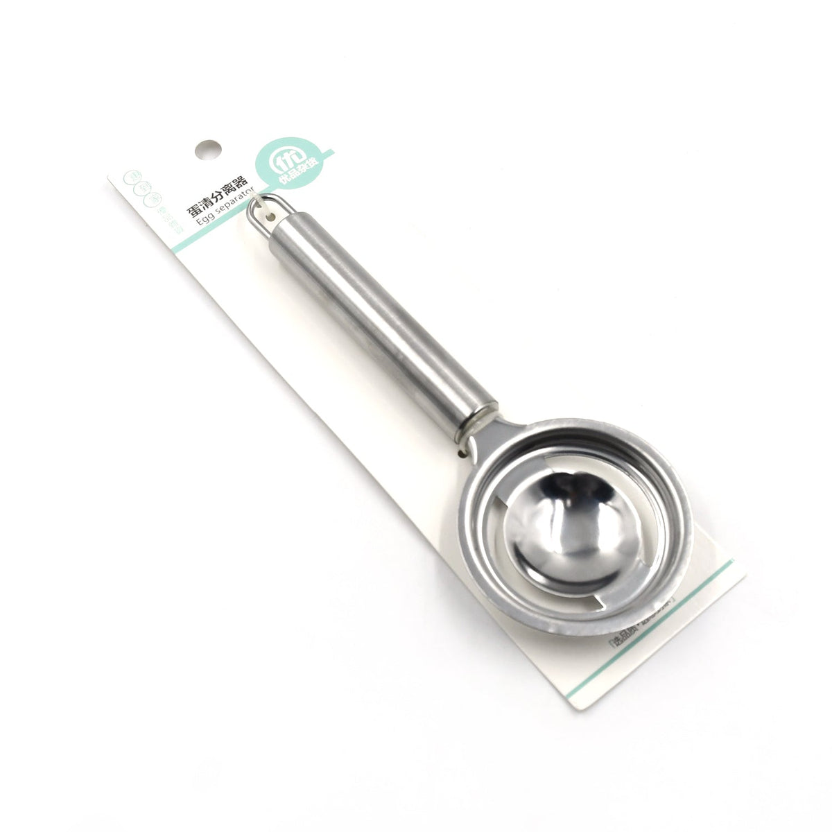 Egg Separator – Stainless Steel Yolk Filter – detail view