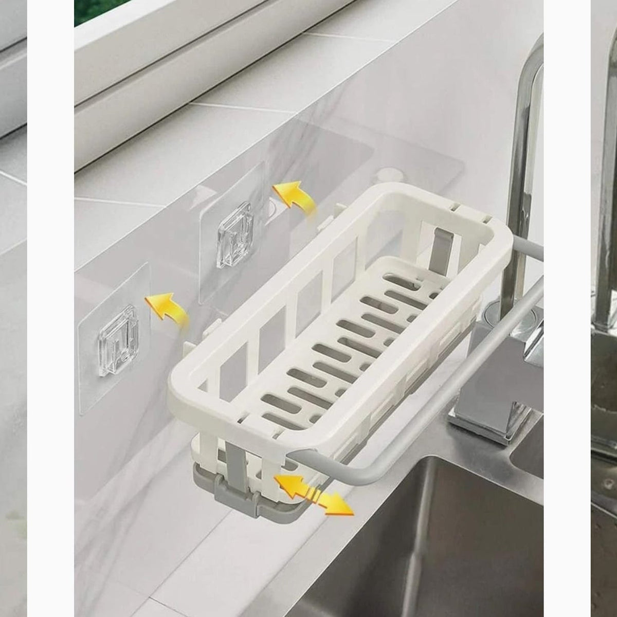 Kitchen Sink Organizer – Retractable Drain Rack – view 10