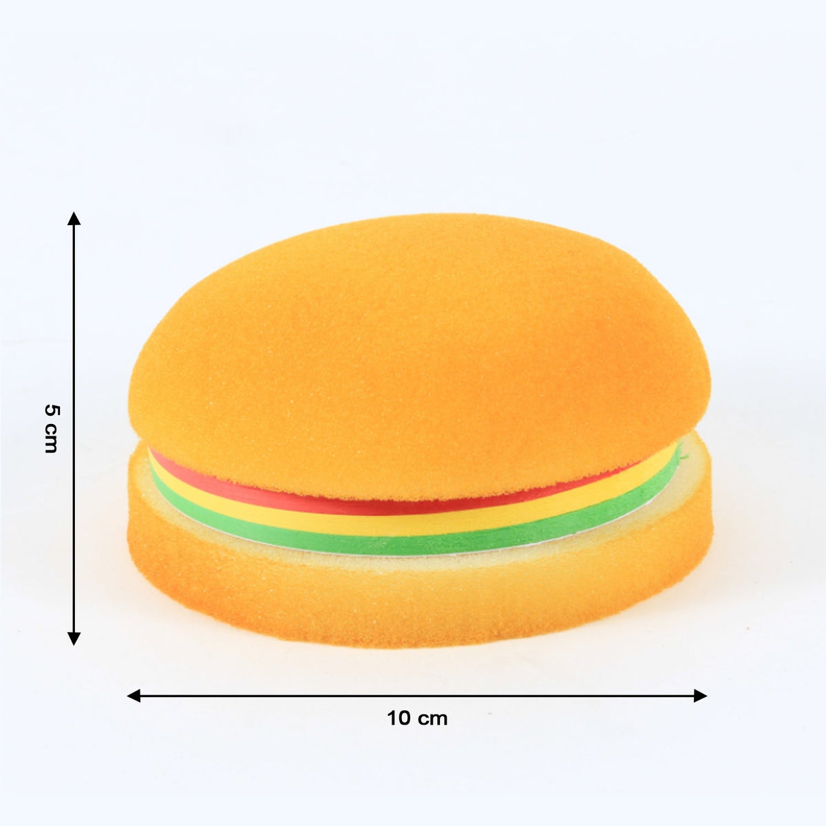 Burger Shaped Sticky Notes – Multicolor Unique Memo Pads – view 6