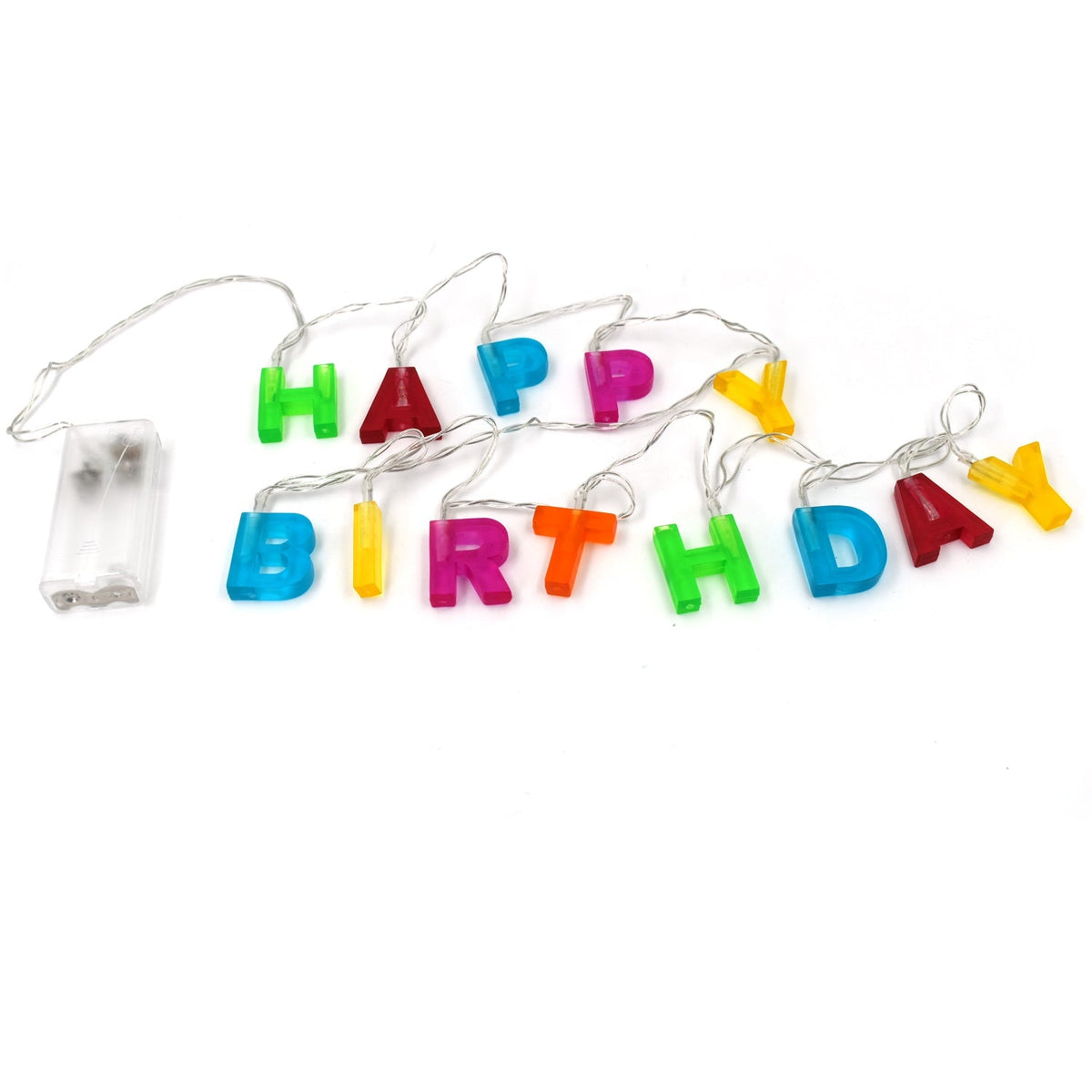 Happy Birthday LED String Lights – Battery Operated – view 10