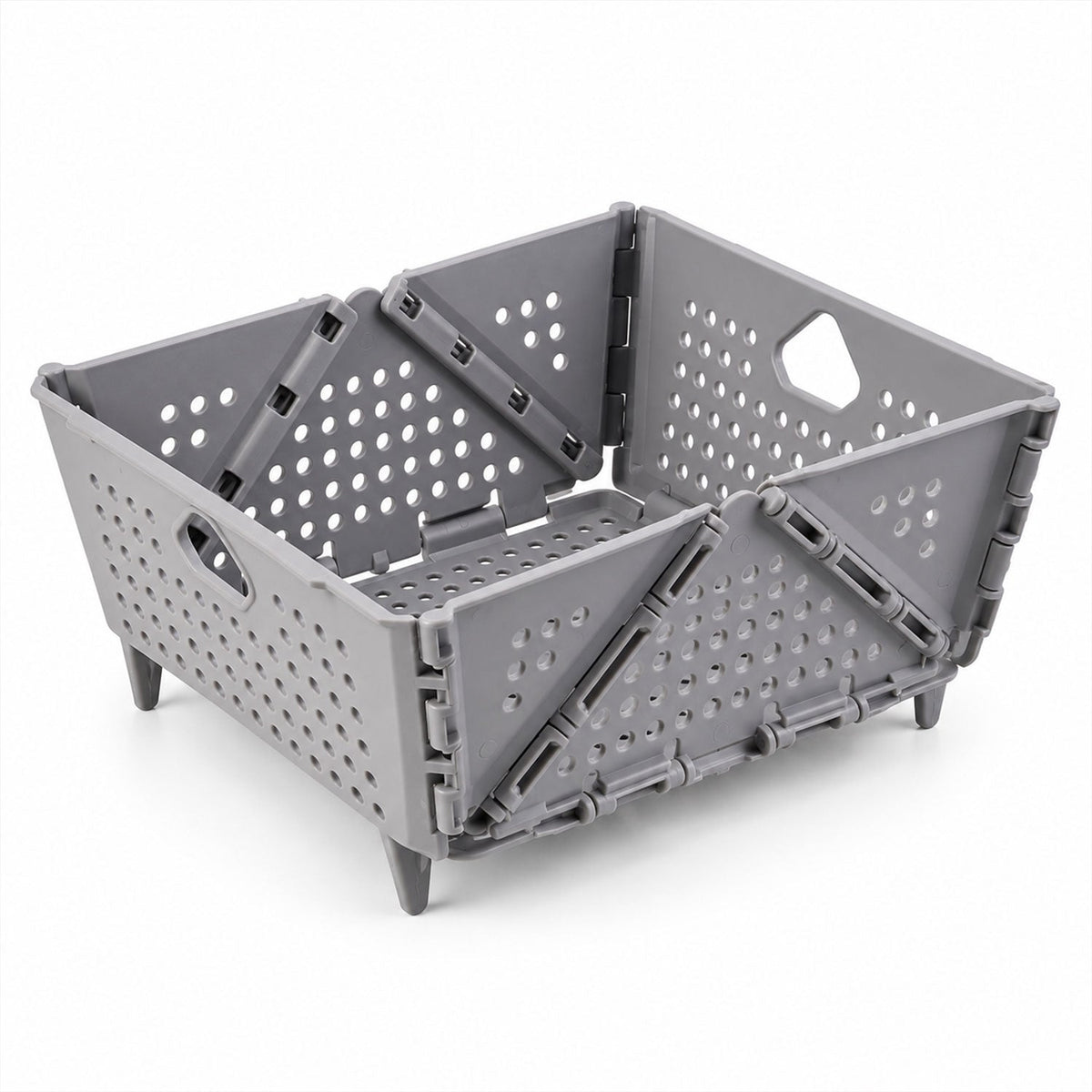 Foldable Storage Basket – Ventilated & Space-Saving – alternate view