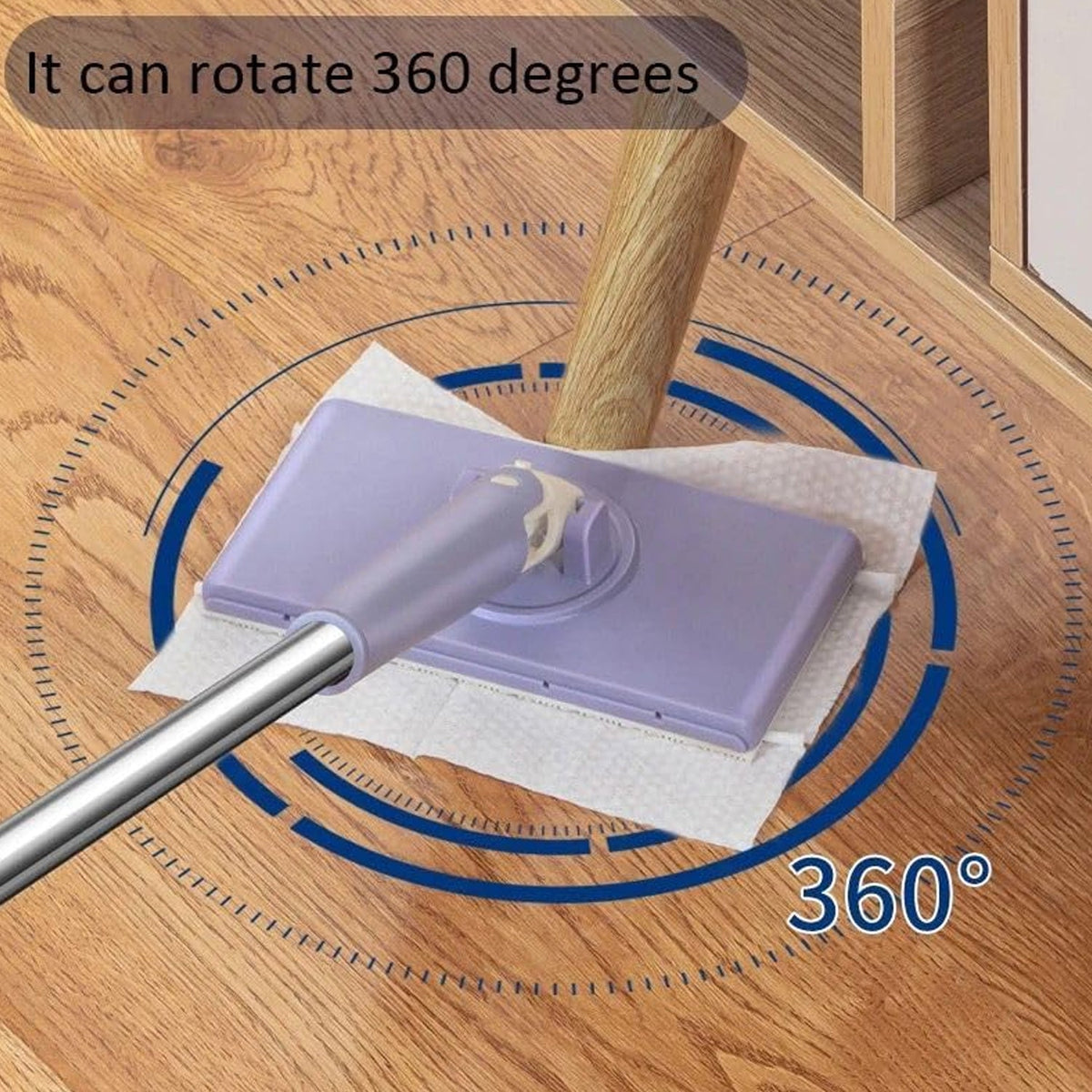 Mini Mop with Automatic Cloth Change & Push-Pull Handle – view 14