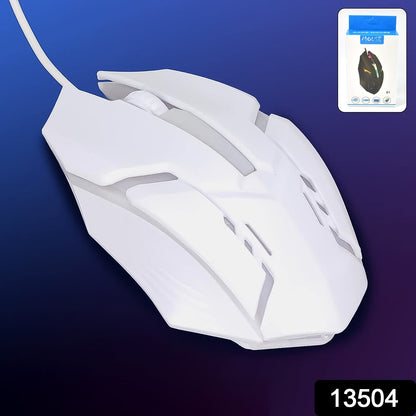 Wired Gaming Mouse – Ergonomic RGB Lighting for Gamers – side view