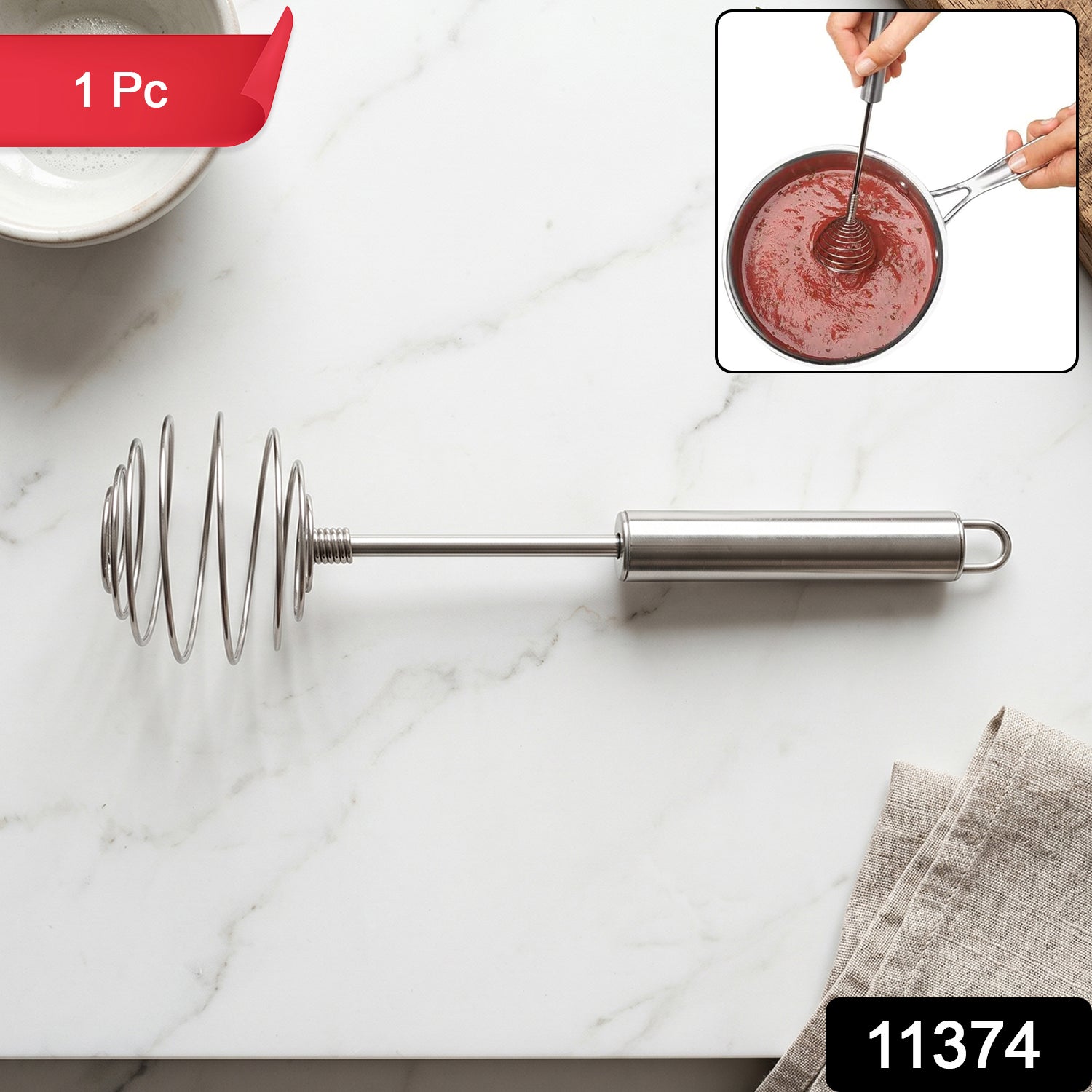 Spring whisk egg beater pack showing durability and design