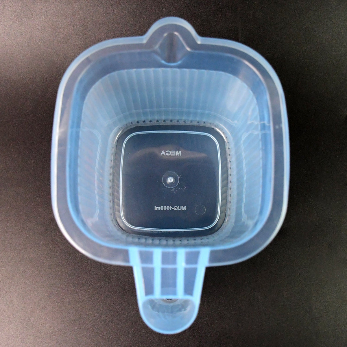 Transparent Bath Mug – 1000 ml & BPA-Free – detail view