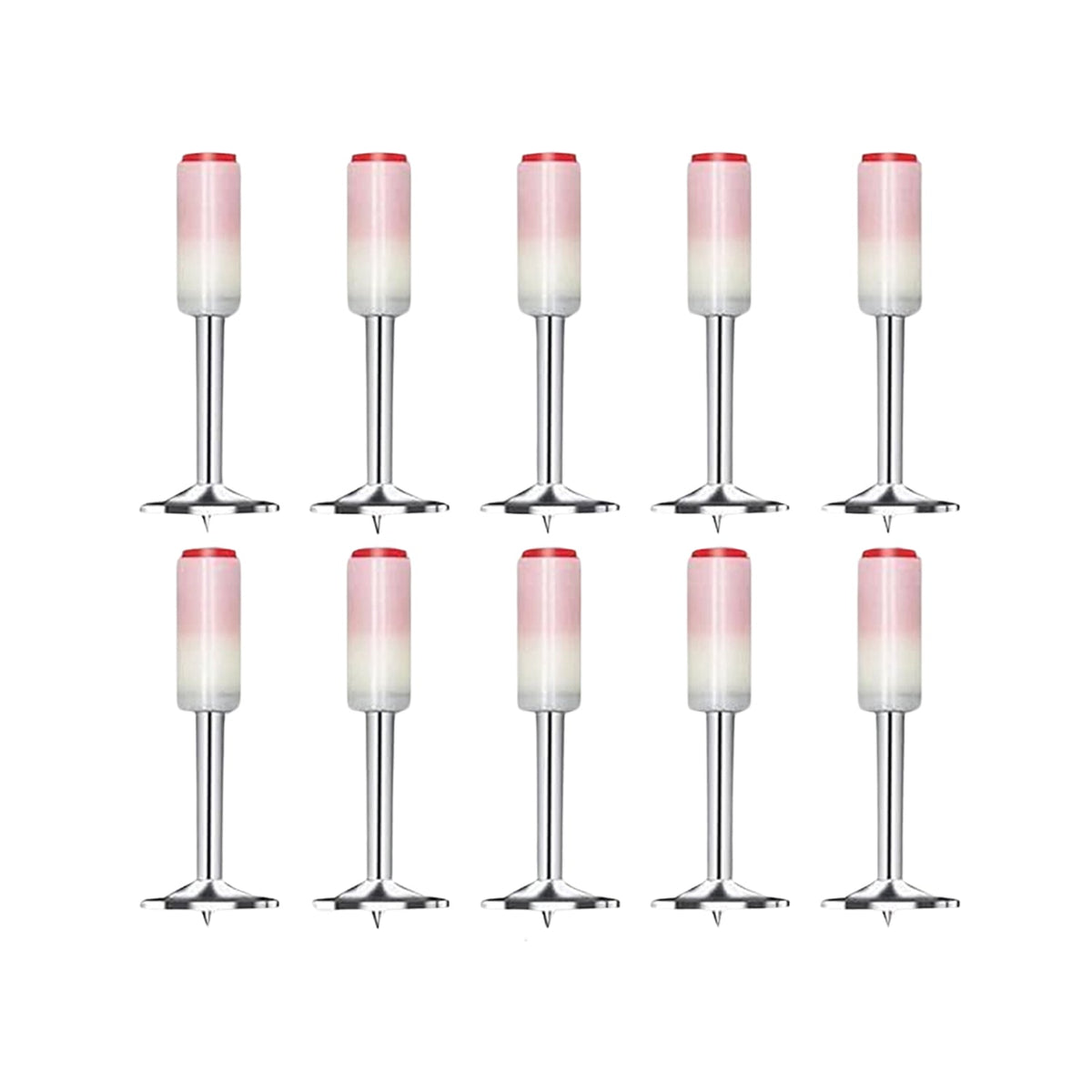 Steel Round Nails – Nail Gun Fasteners (10 Pcs)