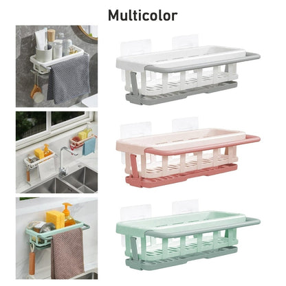 Kitchen Sink Organizer – Retractable Drain Rack – view 12