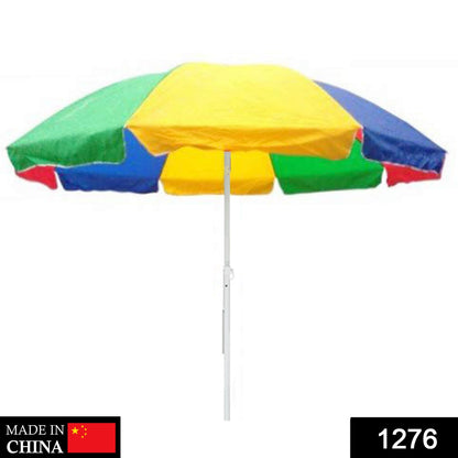 Garden Umbrella for Sun Protection Waterproof Nylon Taffeta – side view