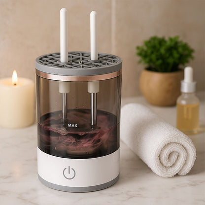 Automatic Makeup Brush Cleaner – Fast & Hygienic