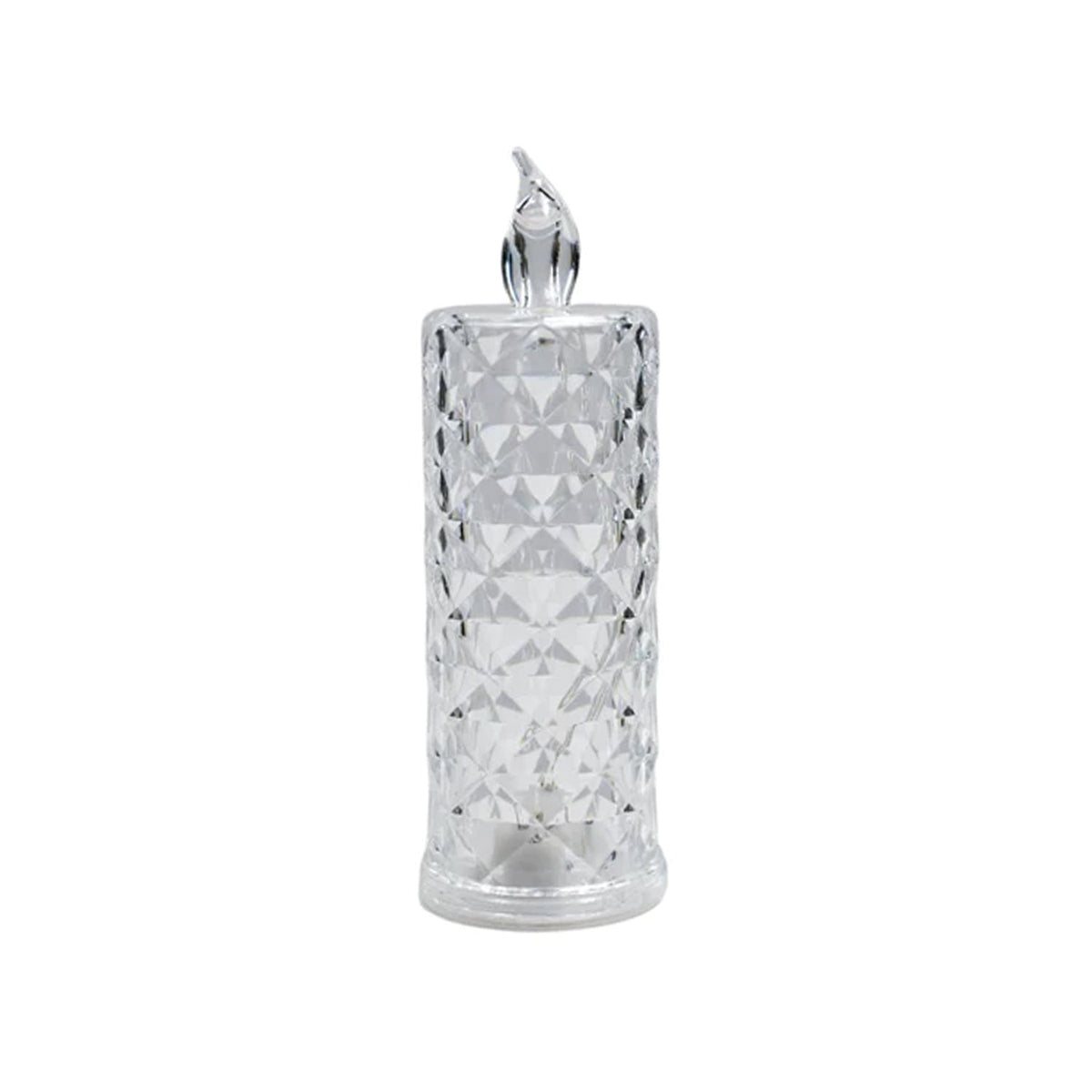 LED Rose Candle – Flameless Acrylic Decorative Lights – detail view