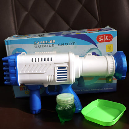 Bubble Gun for Kids – 32 Holes, Powerful Blaster – view 12