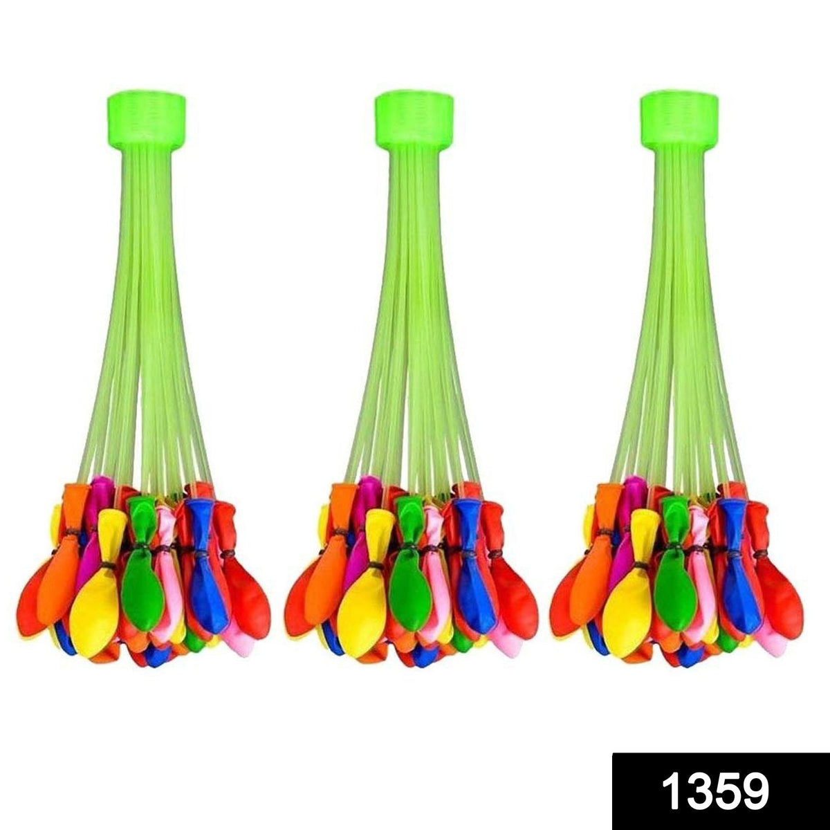 Holi Water Balloons – 111 pcs Self-Tying Fun – side view