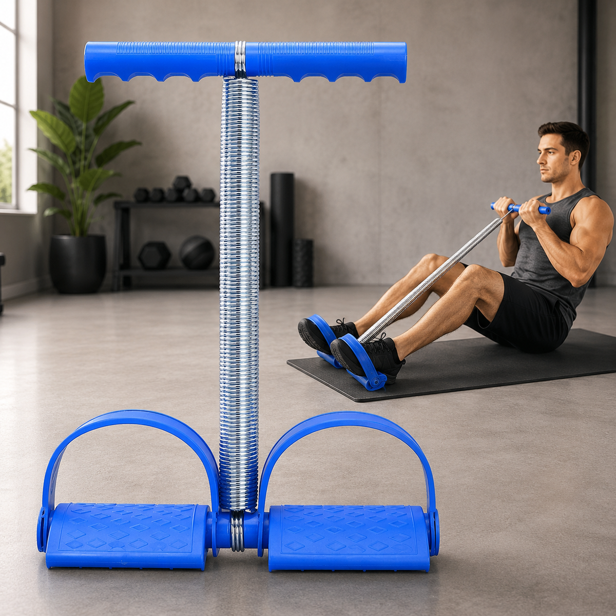 Foot Pedal Resistance Band – Full Body Home Workout