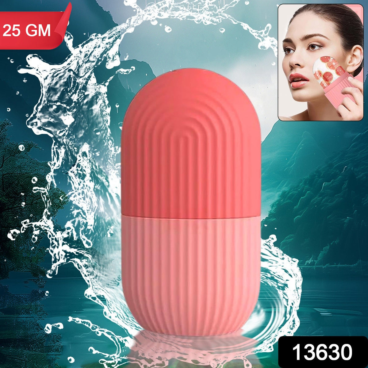 Ice Face Roller – Reusable Facial Massager – side view
