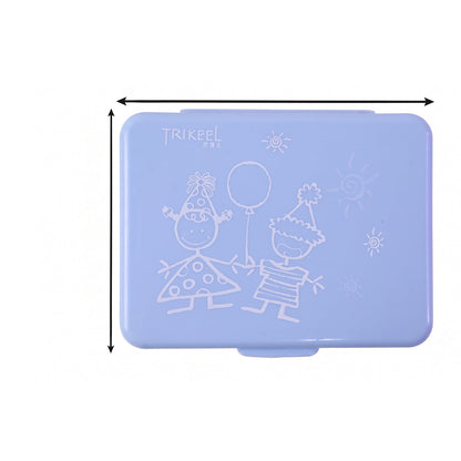 A 6 compartment pill organizer displayed clearly on a clean white background.