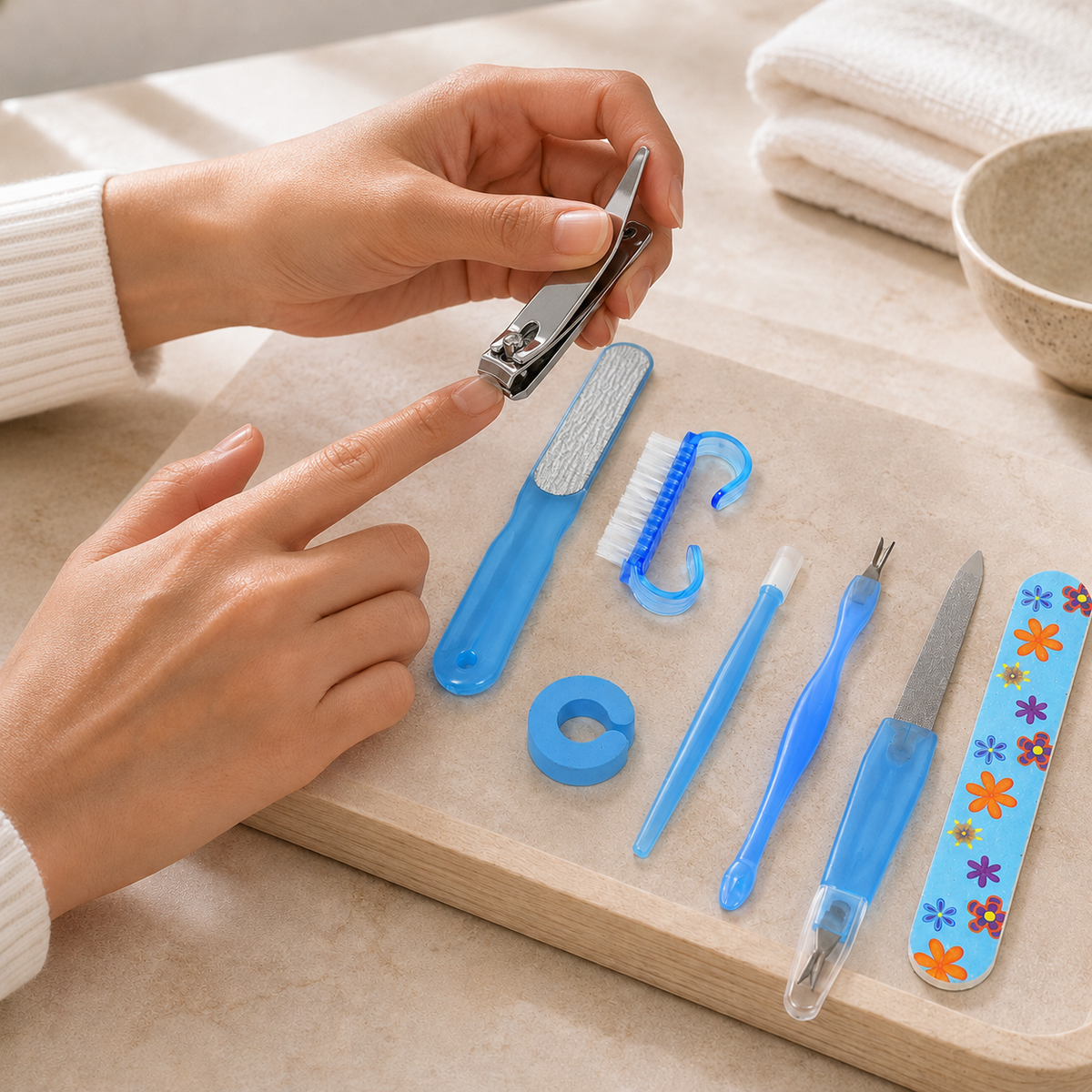 Manicure set – 8-in-1 Nail & Foot Care Kit