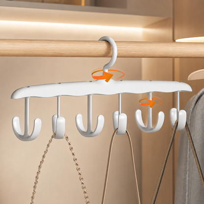 Tank Top Hanger – 12-Hook Rotating Closet Organizer