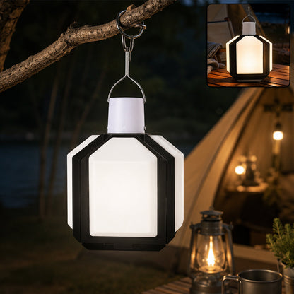 USB Rechargeable LED Camping Lantern – Foldable & Portable