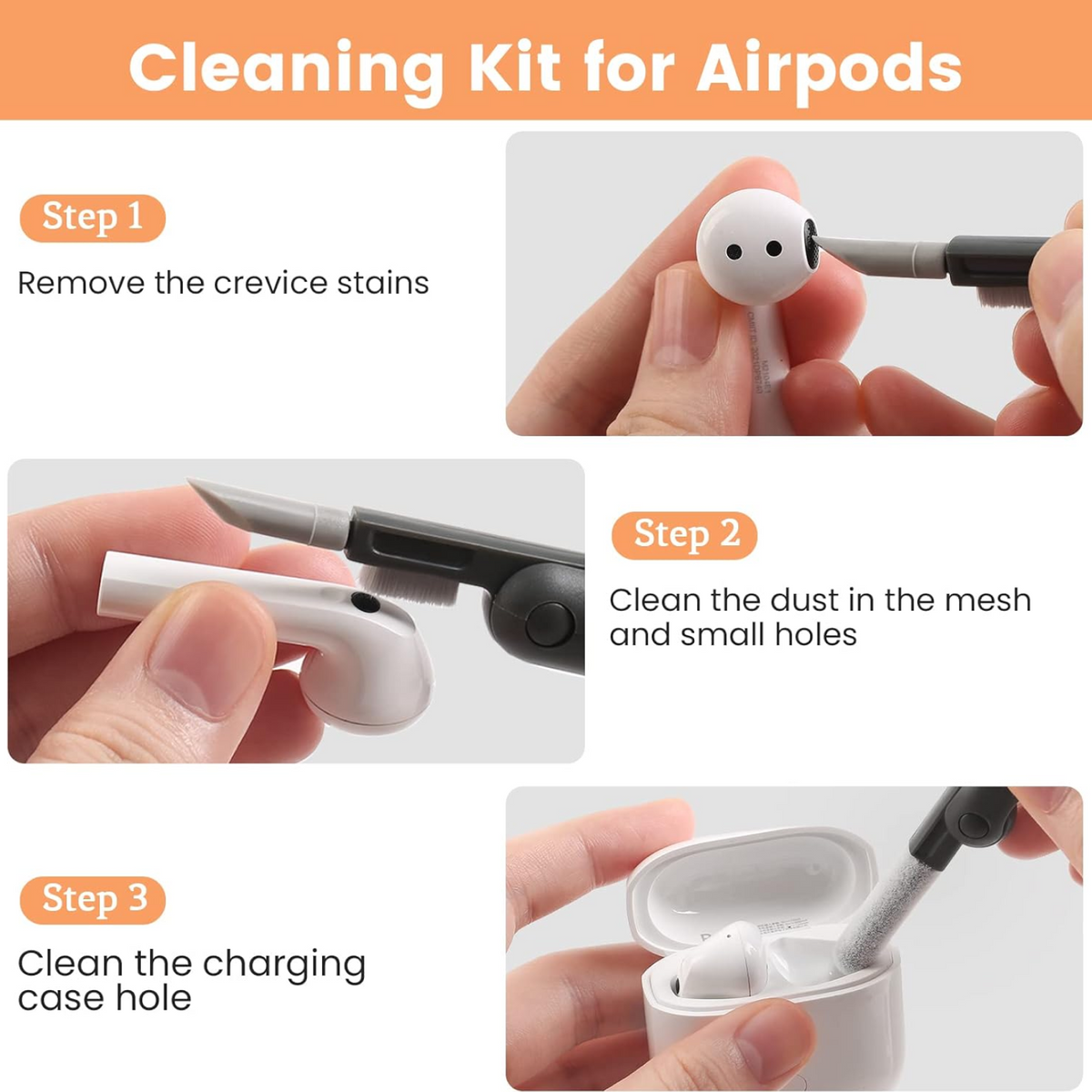 Electronic Cleaner Kit – 7-in-1 Multi-Device Cleaning – alternate view
