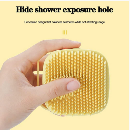 Silicone Bath Brush – Massage & Shampoo Dispenser for Shower – view 6