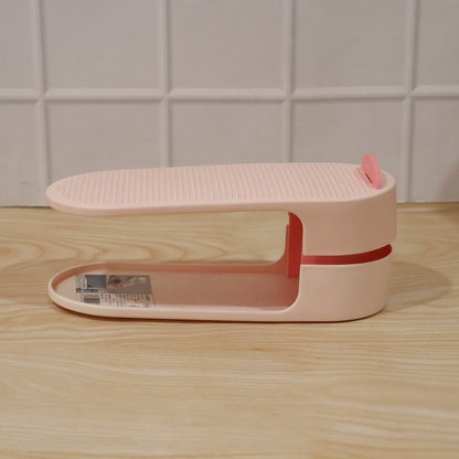 Daily use shoe storage rack maintaining neat closet or entryway